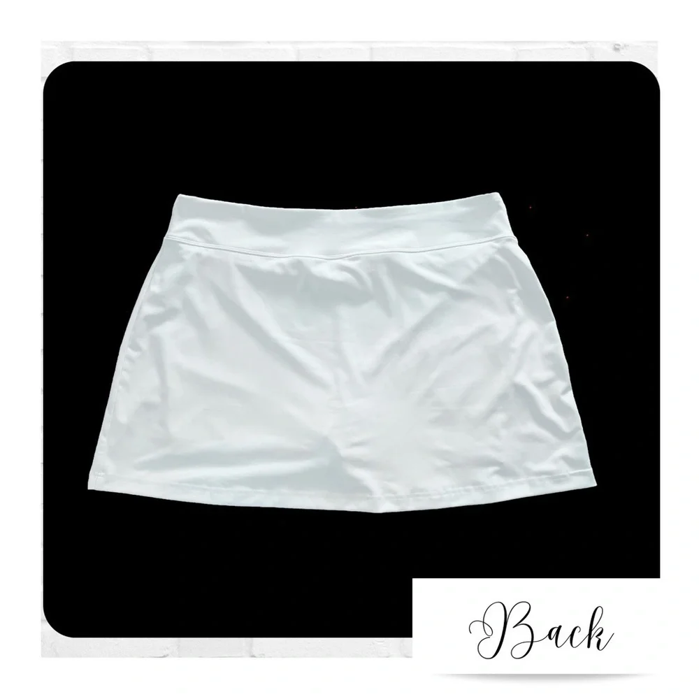 Fila Sport White Tennis or Golf Skort Athletic Reflective Apparel Women’s XXL